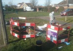 Broadband fibre installation